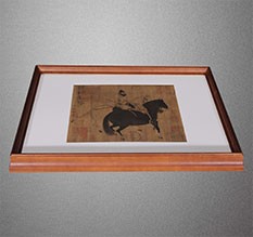 洛龙书画装裱配框服务案例