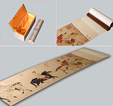 洛龙馆藏书画复制博物馆书画复制服务